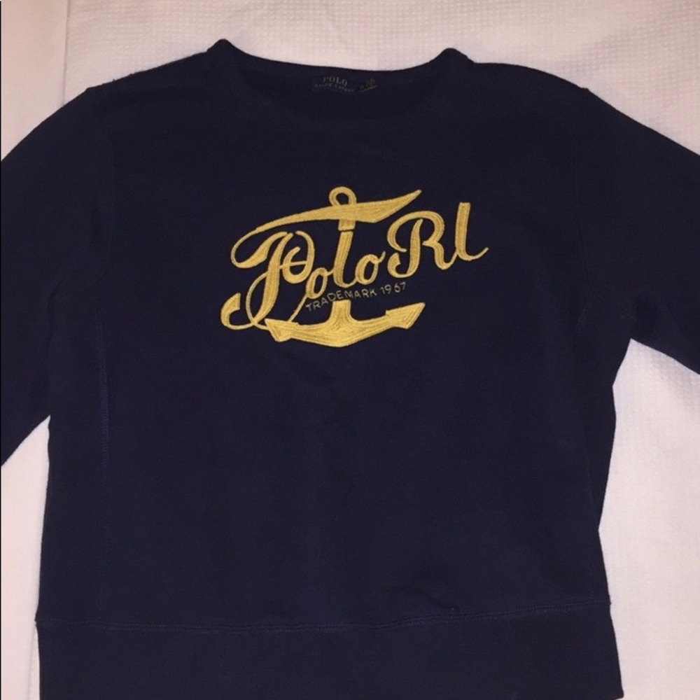 Ralph Lauren Polo navy blue sweatshirt